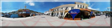 Balaklava, centrum, restaurant PRINCE na korbu.